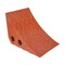Vestil Orange Recycled Poly Plastic Wheel Chock, 10-1/4" x 7-1/2" x 7-1/2" PWC-OR - alternate 1